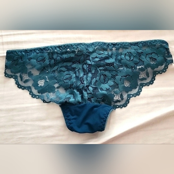New SHEIN Blue Lace Push Up Bra and Matching Panties - Picture 6 of 7